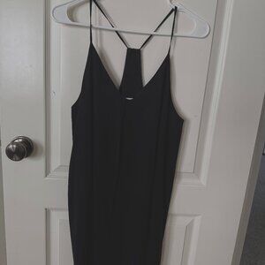 Alice & Olivia Fierra Mini Silk Dress - Black S
